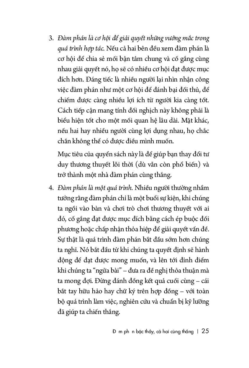 Đàm Phán Bậc Thầy Cả Hai Cùng Thắng - Tái Bản 2019