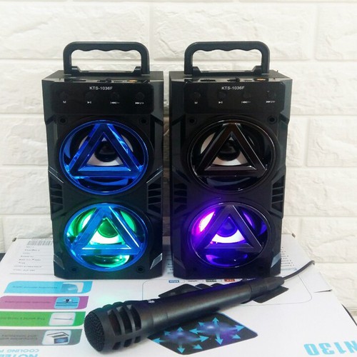 Loa Bluetooth Karaoke KTS-1036 ( TẶNG KÈM MIC )