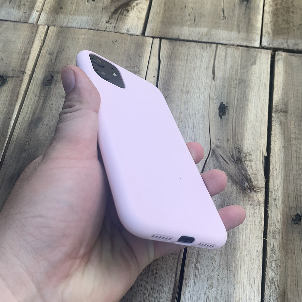 Ốp lưng dẻo mỏng dành cho iPhone 11 - Màu hồng