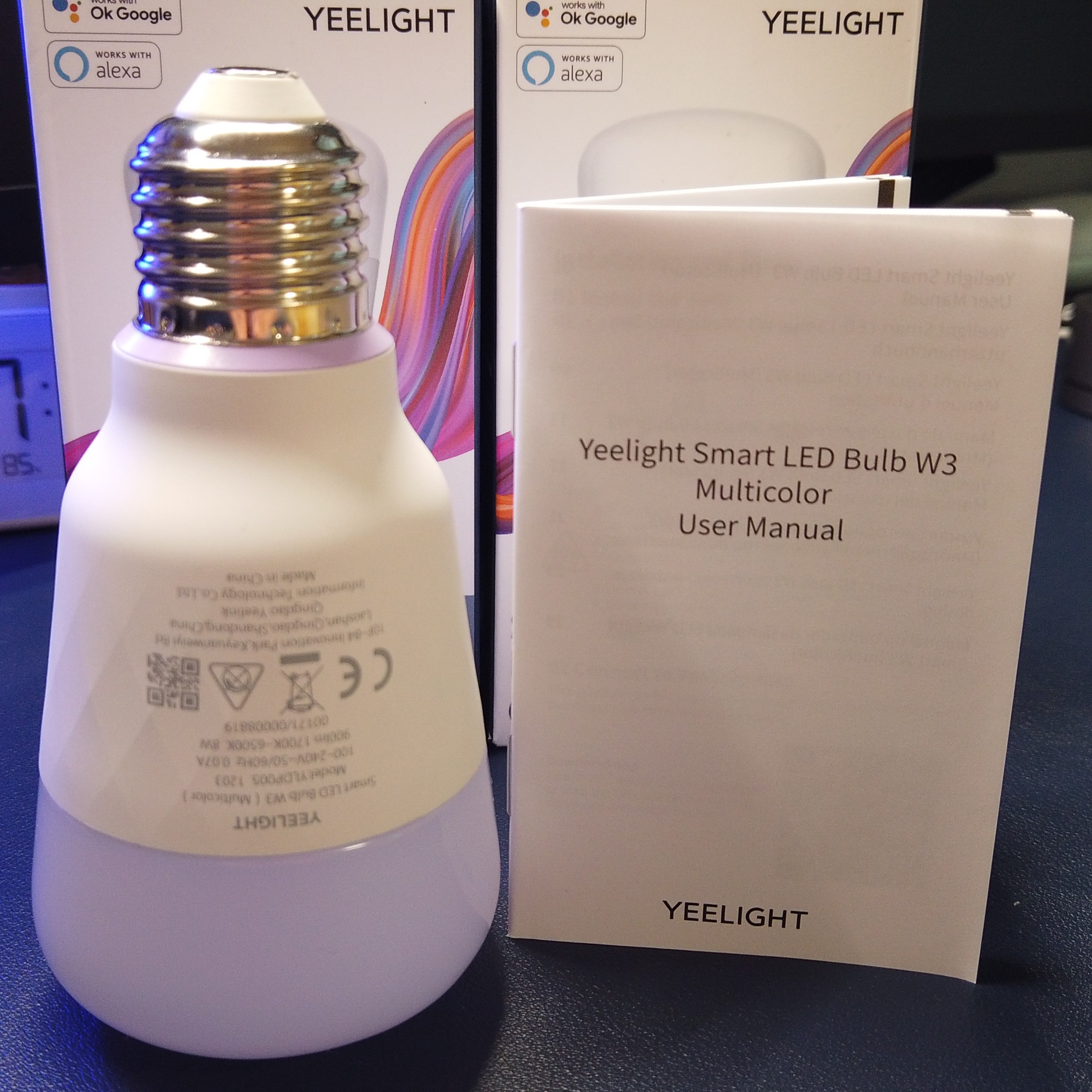 Hình ảnh Bóng đèn LED thông minh Yeelight W3 - Ánh sáng Vàng 2700k dimable (chỉnh được độ sáng) - Hàng chính hãng
