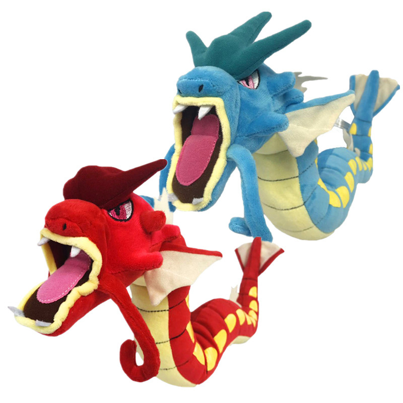 GẤU BÔNG POKEMON RỒNG NƯỚC MEGA GYARADOS MÀU ĐỎ CÓ KHỚP BÊN TRONG 50CM