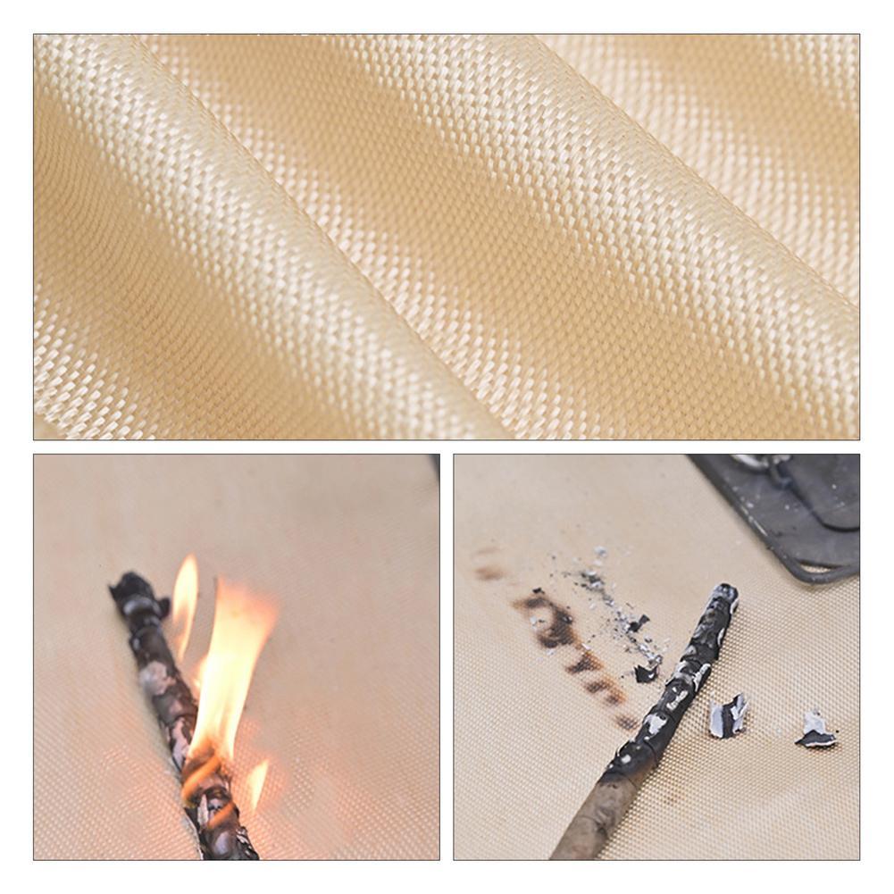 Hố Lửa Thảm Chống Cháy Lò Sưởi The Thảm Không Bảo Vệ Trượt Thảm Ngọn Lửa Chống Miếng Lót