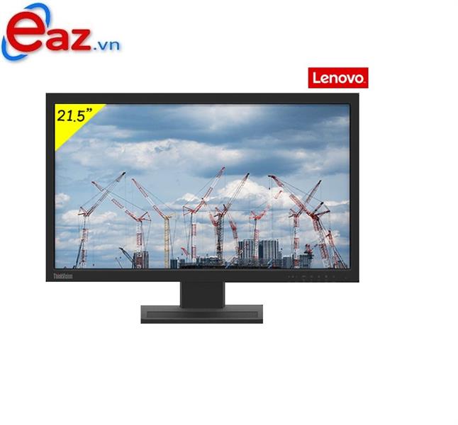 Màn hình LCD Lenovo ThinkVision E22-20 (62A4MAR4WW) | 21.5 inch Full HD IPS (1920 x 1080) Anti Glare | HDMI | DP | VGA | Hàng chính hãng