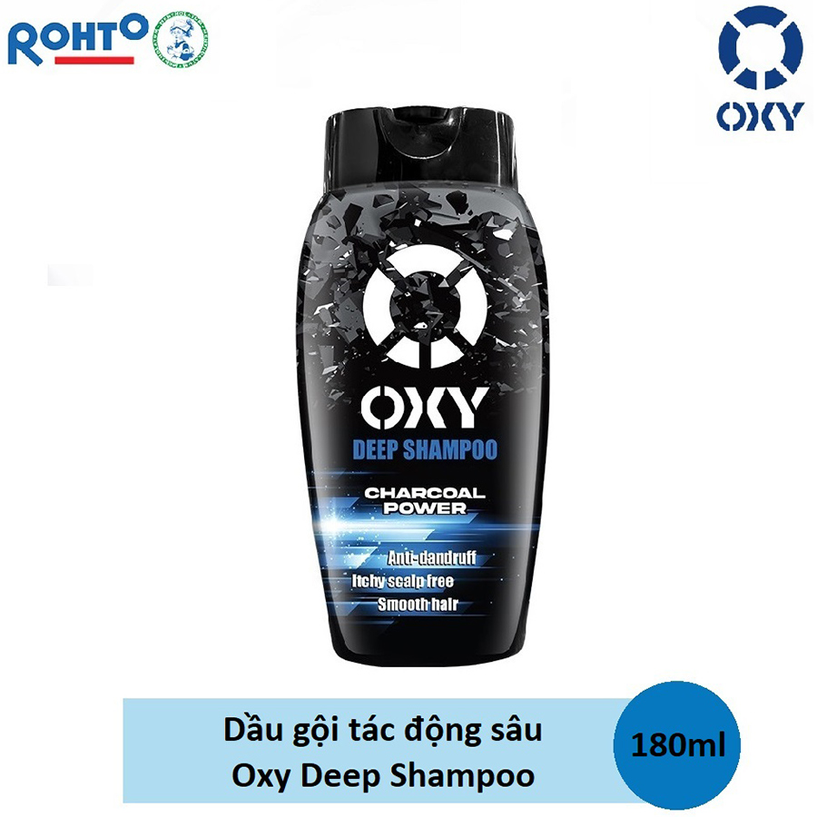Dầu gội cho nam sạch sâu giảm ngứa Oxy Deep Shampoo