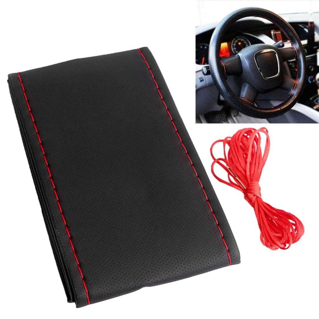 Universal PU Leather DIY Vỏ bánh xe ô tô