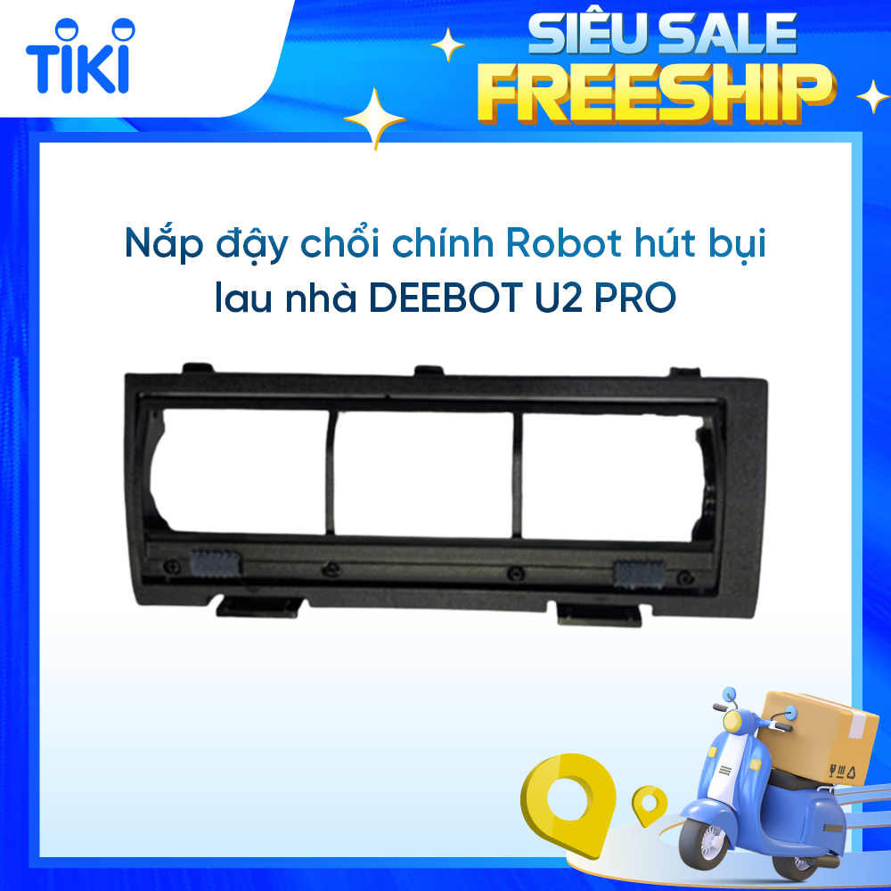 Nắp Đậy Chổi Chính Robot hút bụi lau nhà DEEBOT U2 PRO - Hàng Chính Hãng