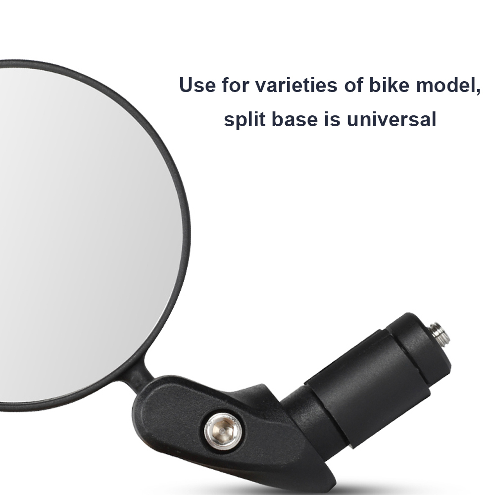Gương chiếu hậu xe đạp xoay 360 hình tròn