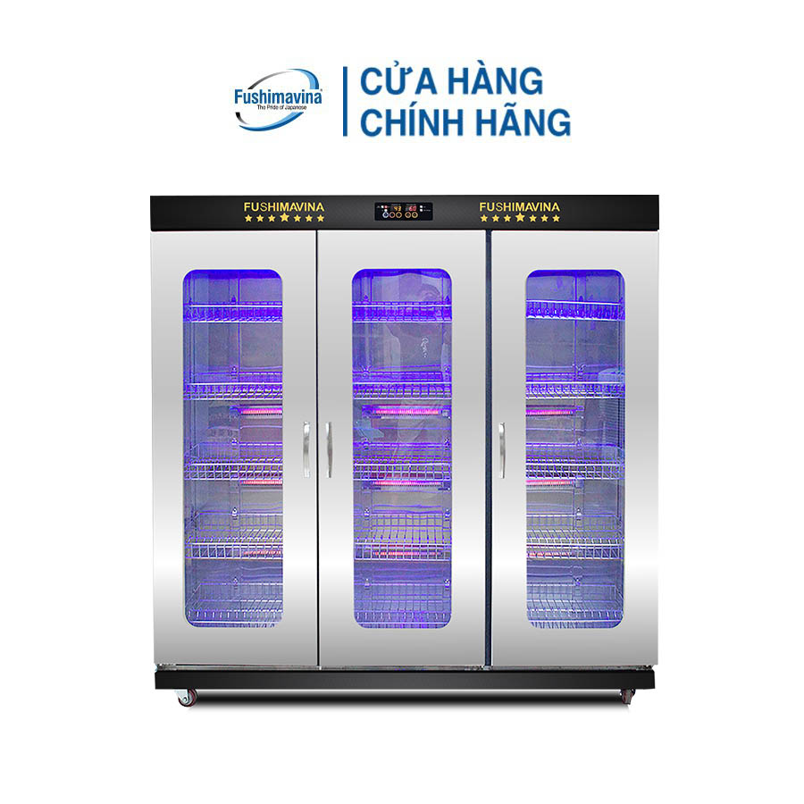 [CỬA HÀNG CHÍNH HÃNG] Tủ Sấy Bát Cánh Kính 1800L 1 Lớp