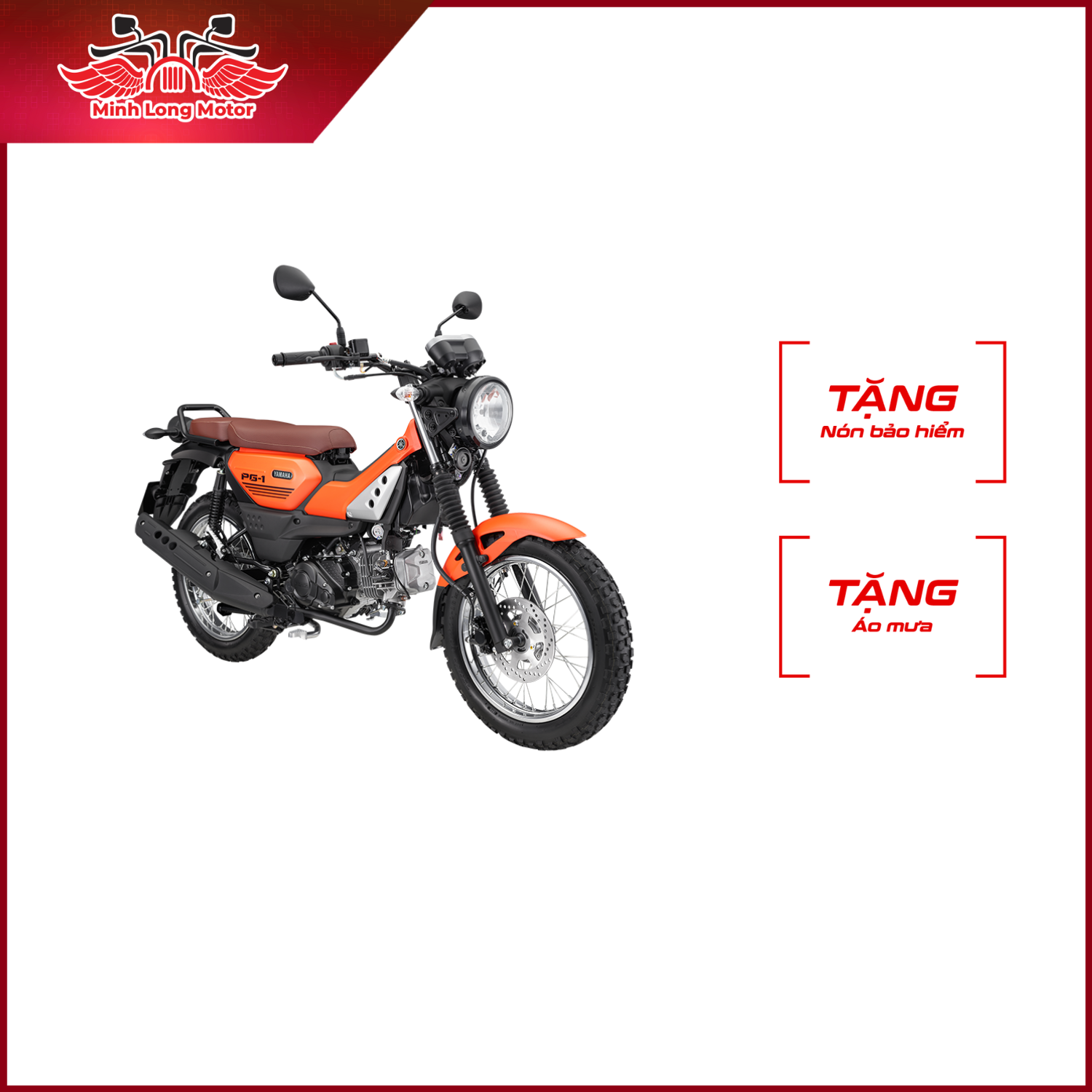 Xe số dáng cổ điển Yamaha PG1