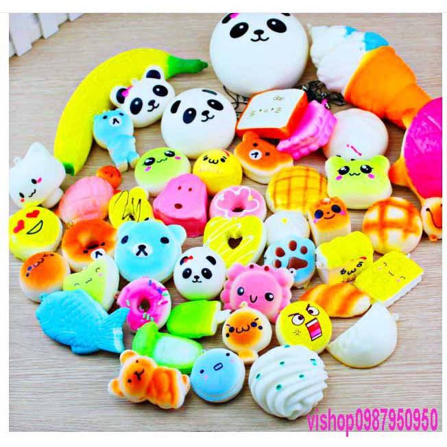 Zxcombo sỉ 10 squishy được chọn mẫu