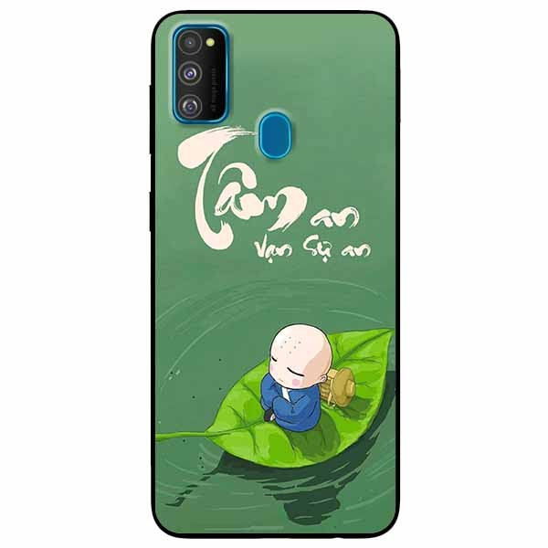 Ốp lưng dành cho Samsung M30s mẫu Tâm Chiếc Lá