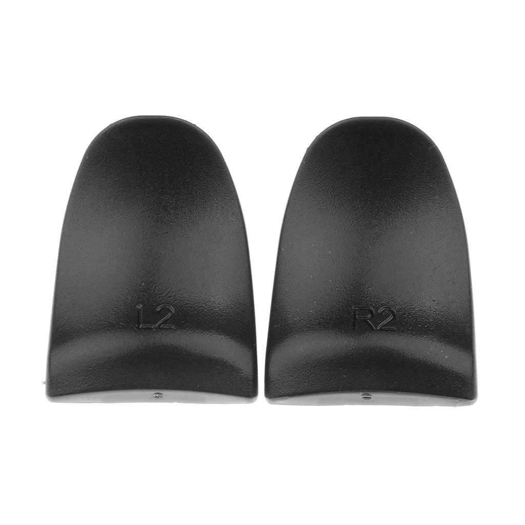 Replacement L2 R2 Add-on Extended  Buttons for Sony PS4 Console Black