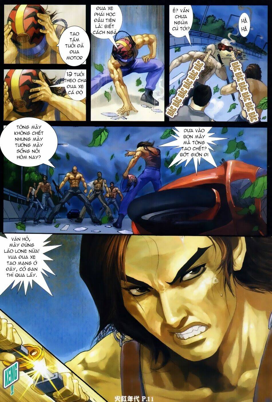 hỏa hồng niên đại hắc cốt đường chapter 37 10