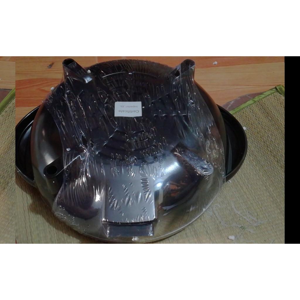 Bếp lẩu nướng tròn đa năng 2in1 1600W đường kính 38cm 1.8L