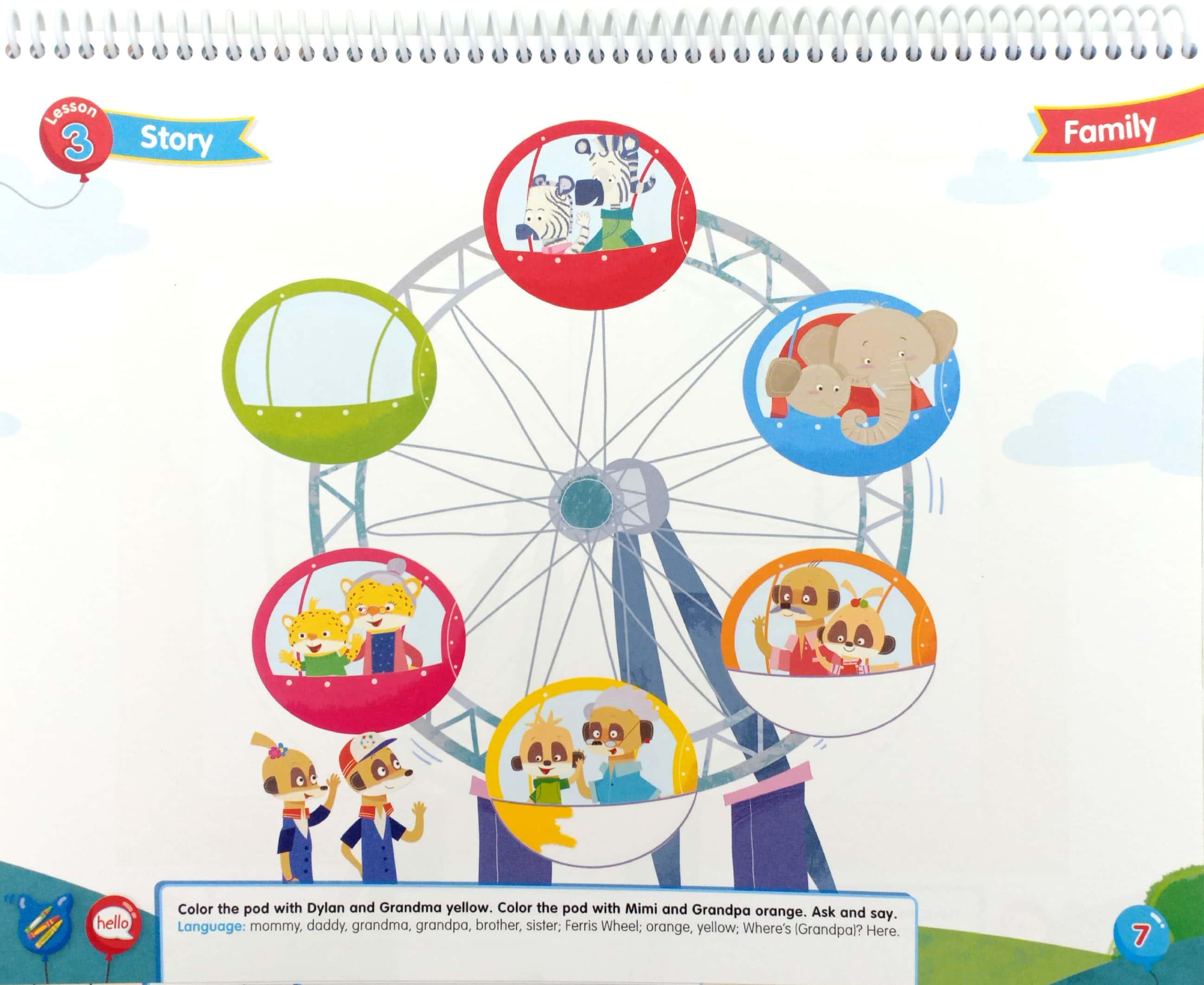 Ferris Wheel Level 1 Activity Book