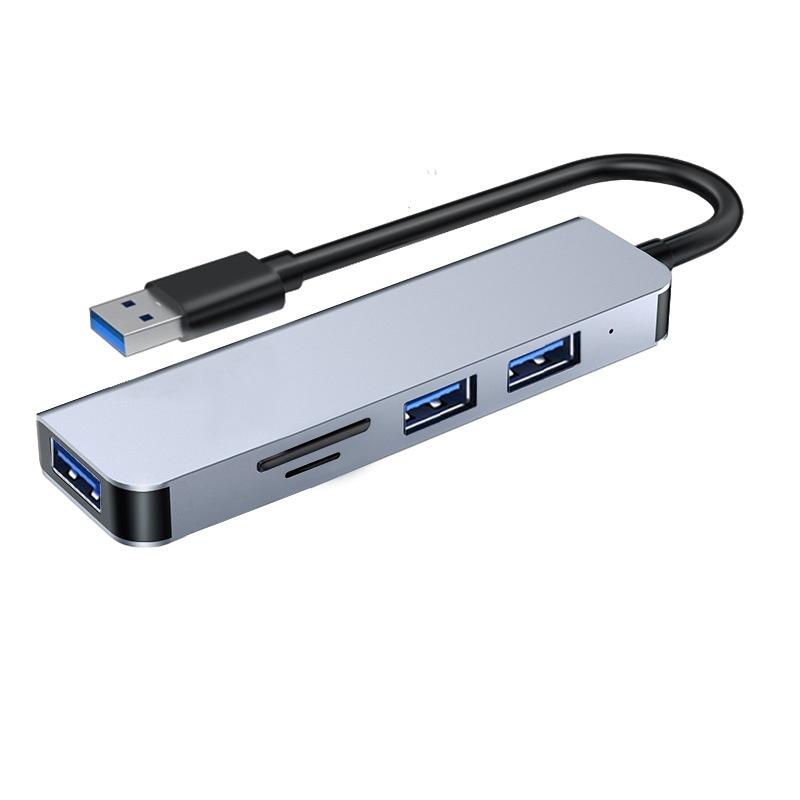 Hình ảnh Bộ Chia USB - Hub USB to USB/ SD/ 3.0 - 5 in 1