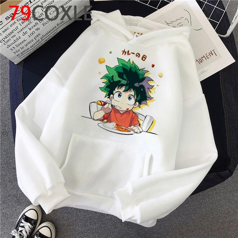 Áo Hoodie In Hình Anime Học Viện Anh Hùng Thời Trang Cho Nam