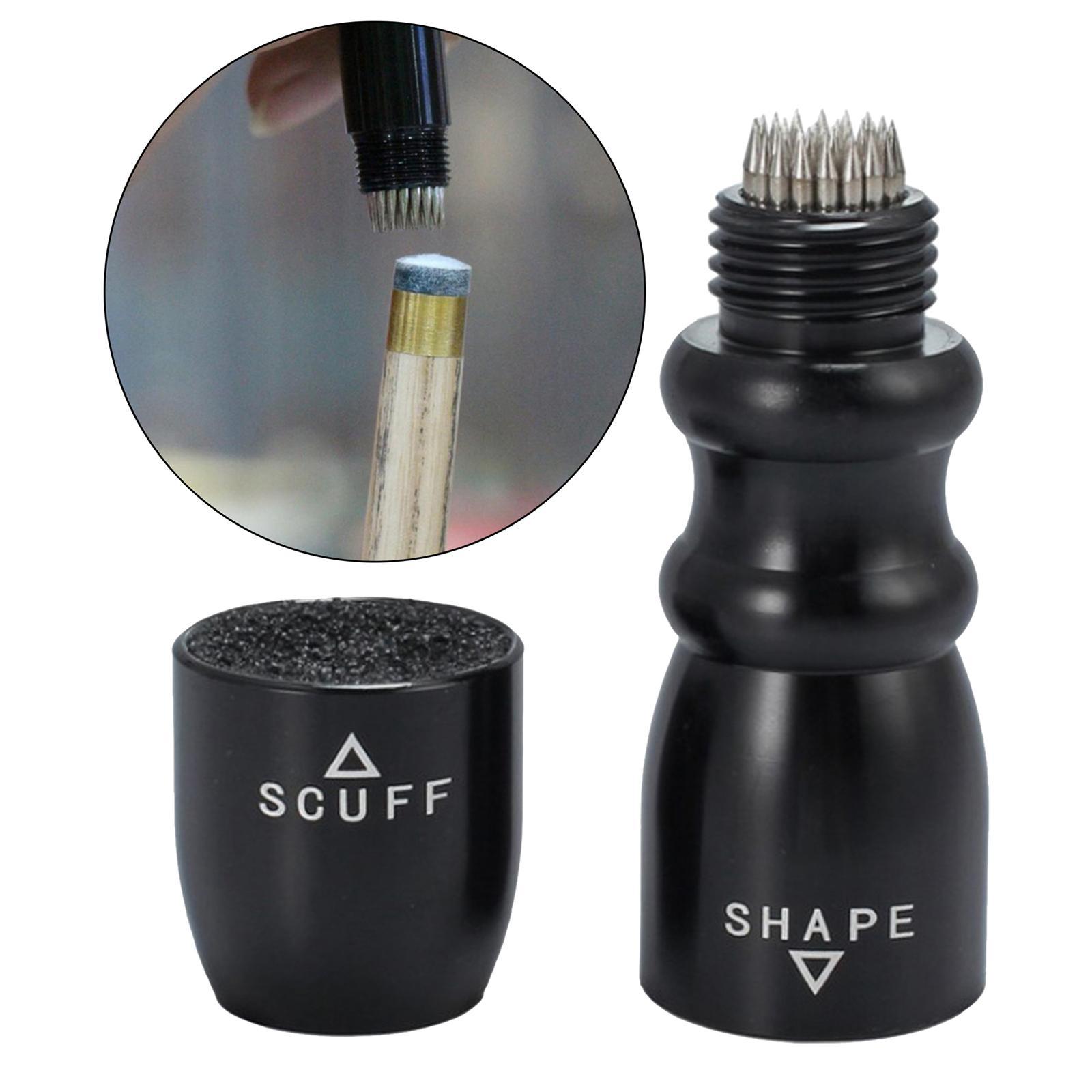 4x Bowtie Billiard Cue Accessory Scuffer Shaper tip