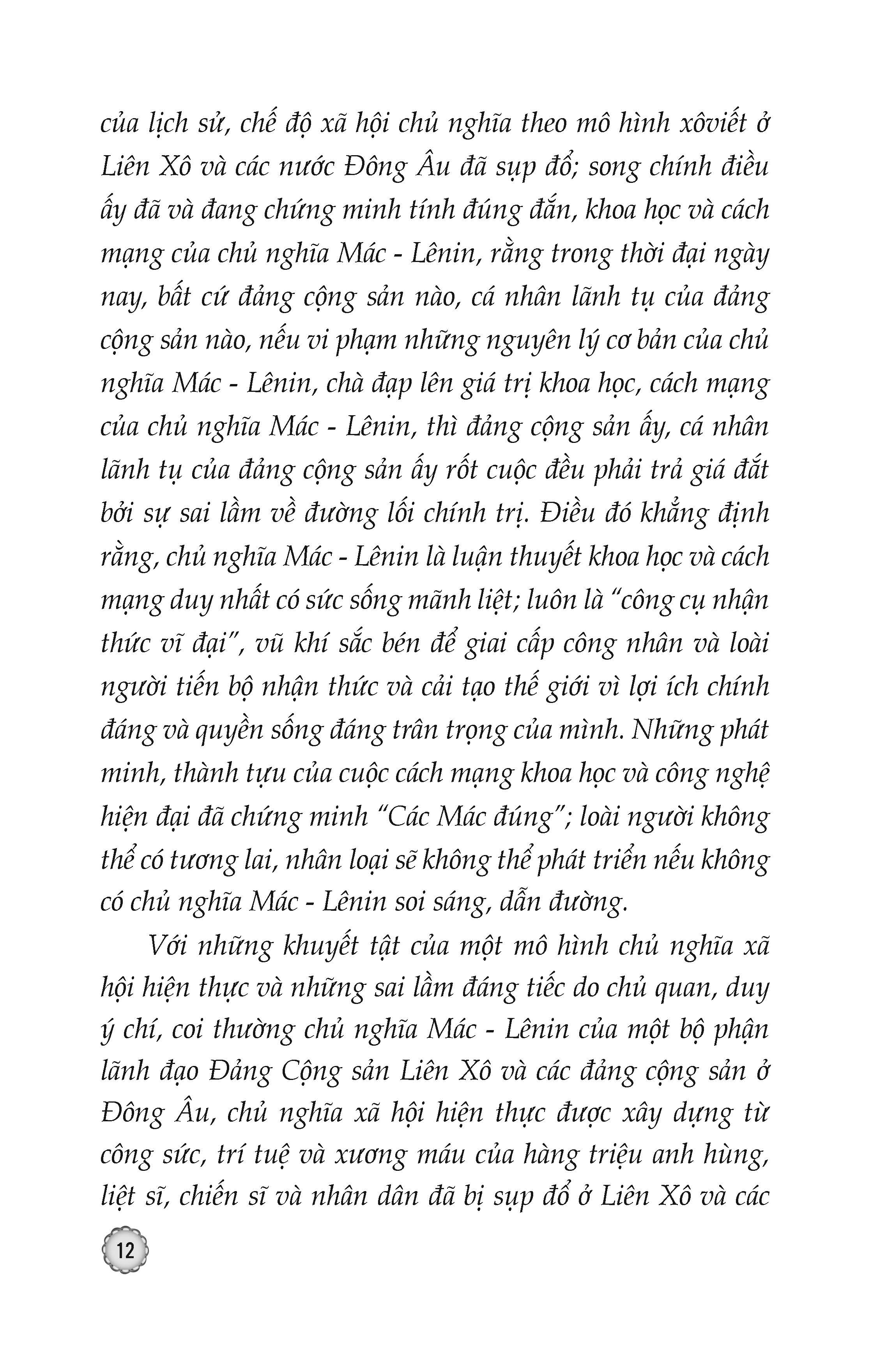 Bảo Vệ Nền Tảng Tư Tưởng Của Đảng Tiếng Gọi Từ Trái Tim, Mệnh Lệnh Của Cuộc Sống