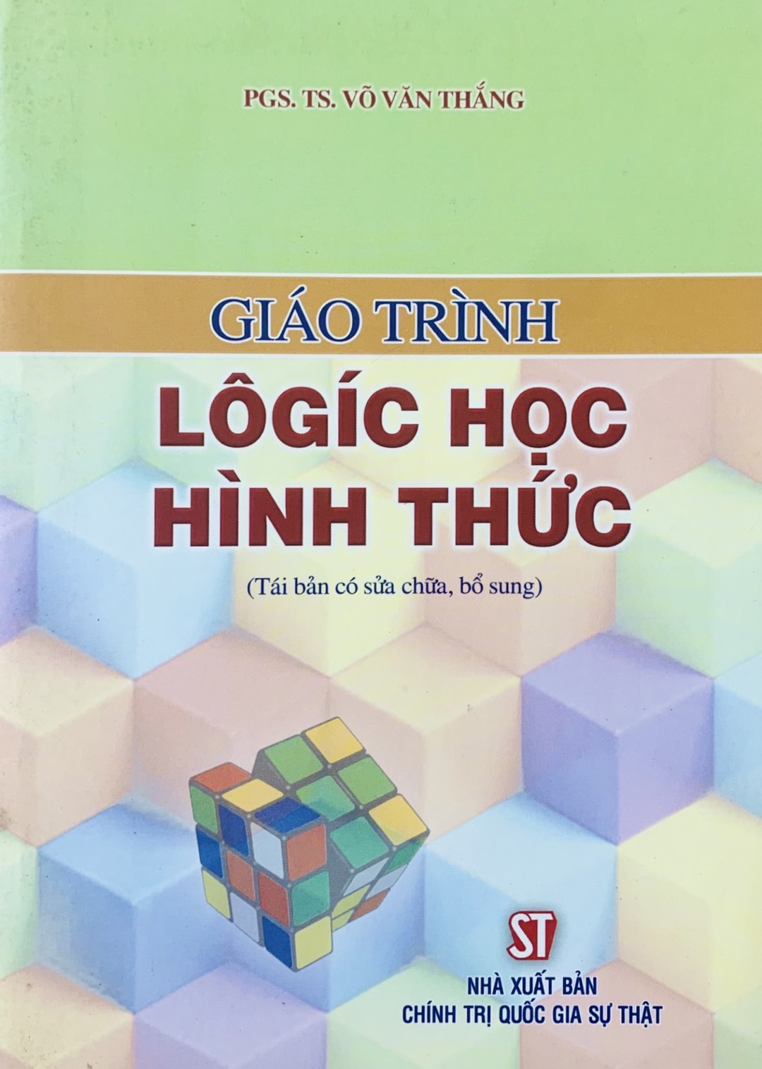 Giáo trình logic học hình thức