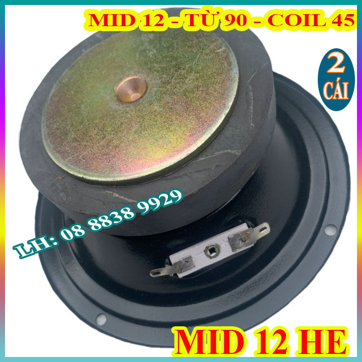 CẶP LOA TRUNG 12 HELLO TỪ 90MM CAO CẤP - MID 12 - GIÁ 2 LOA