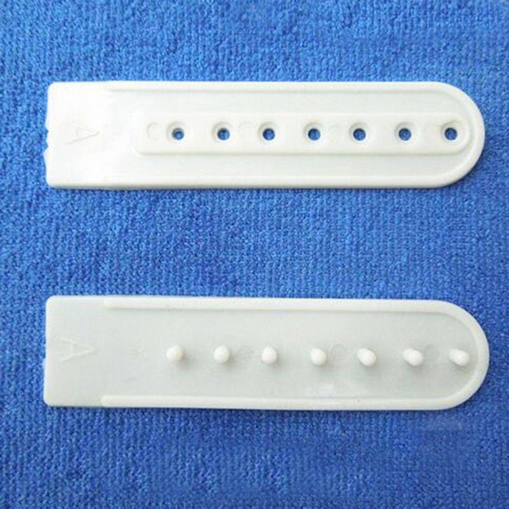 10 Cái/bộ Thiết Thực Nón Snapback Nón Lưỡi Trai Bóng Chày Sửa Chữa Dây Đeo Nữ Người Nón Nhựa Thay Thế Sửa Chữa Khóa Snap Dây Đeo Color: white