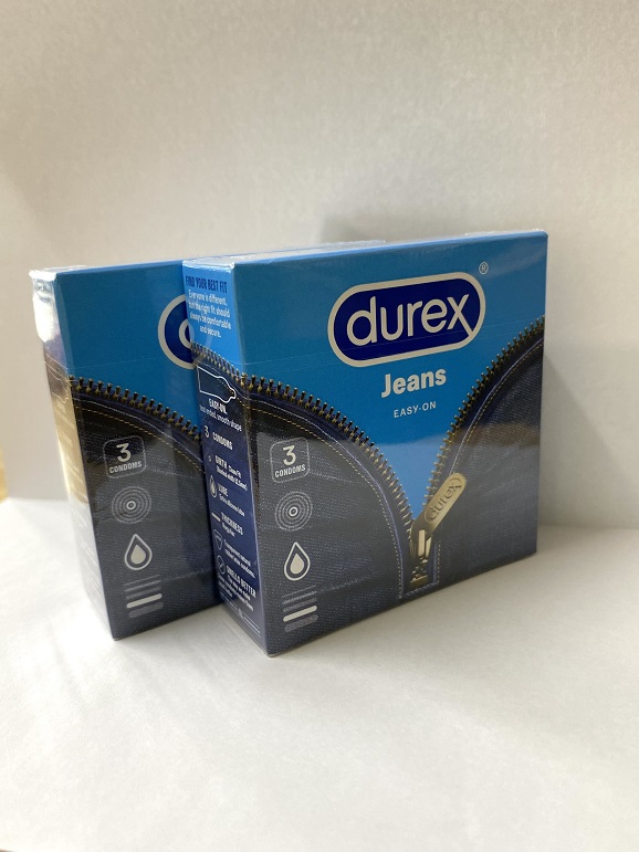 Bao Cao Su Durex Jean - Mỏng Trơn - Easy On - Nhiều Chất Bôi Trơn - Chính Hãng Thái Lan - H3