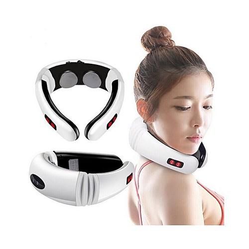Máy mas sa cổ thế hệ mới,Máy mát xa cổ với 6 chế độ, mát xa kích hoạt mô sâu giúp giảm đau, phù hợp sử dụng ở nhà, văn p