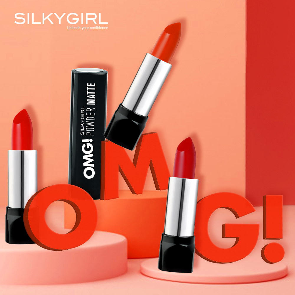 Son Lì Silkygirl OMG! Powder Matte Siêu Mịn 3.5g