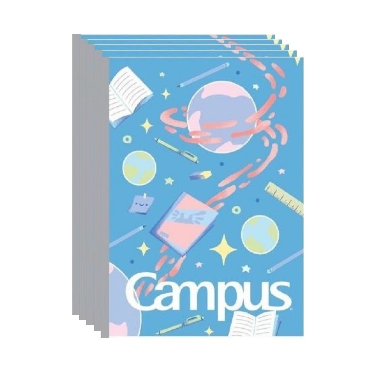 Lốc 5 quyển vở kẻ ngang 200 trang B5 Enjoy The Moment Campus BETM200 / NB-BETM200