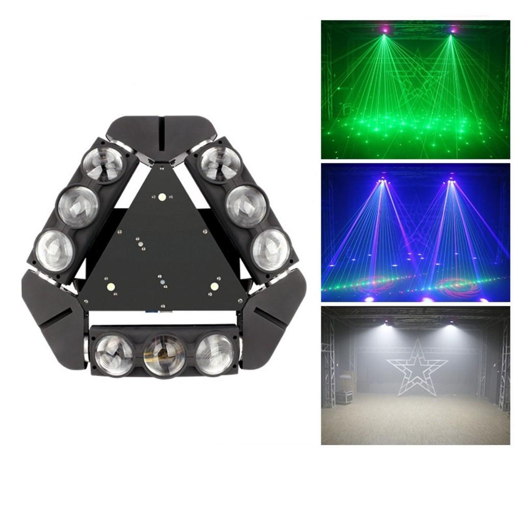 Đèn Moving head LED 9 mắt Laser NE18/9