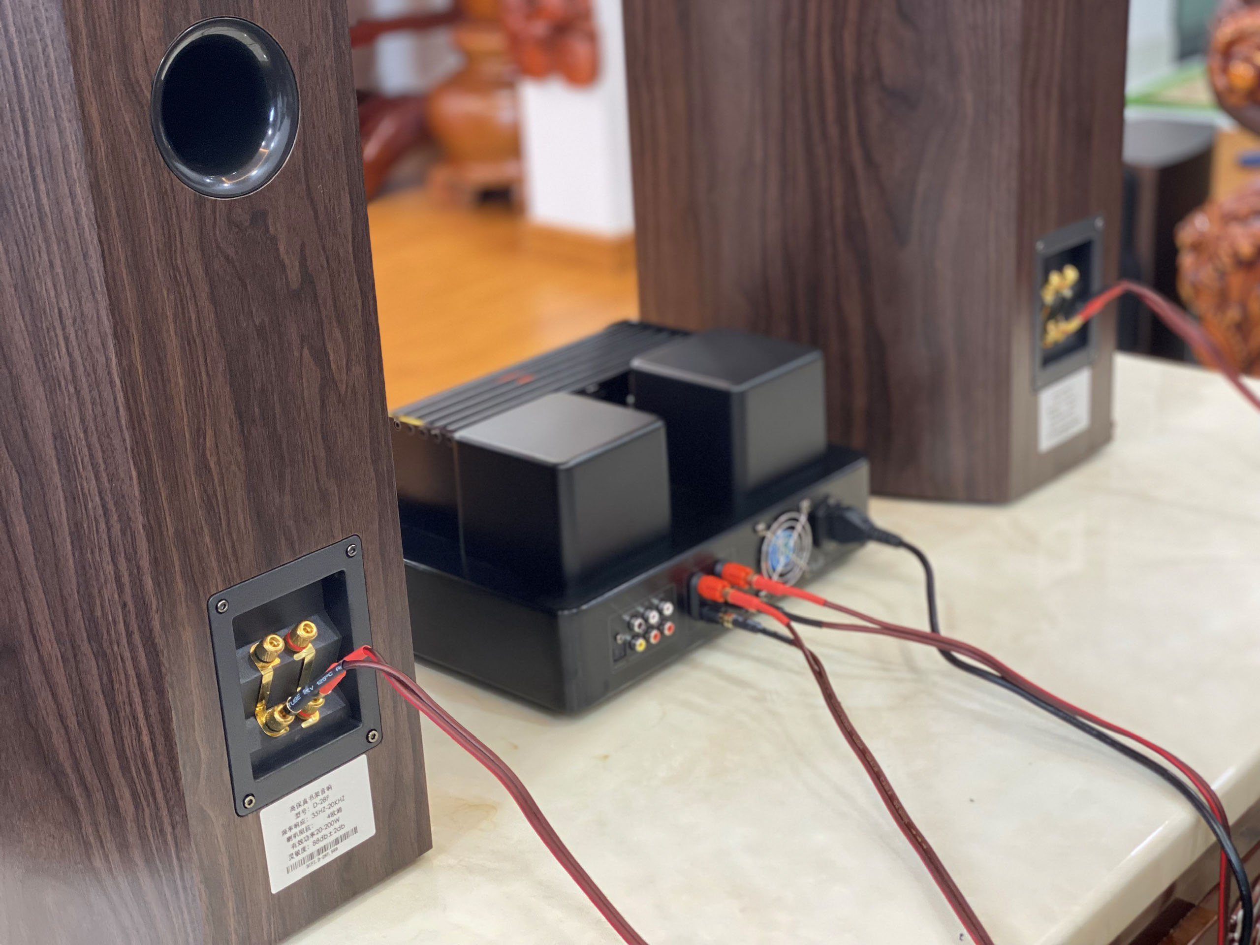 Dàn Amply Bóng Đèn AV880 Và Loa D28F Bass Đôi - Sự Kết Hợp Hoàn Hảo Cho Âm Thanh Chân Thực. HÀNG CHÍNH HÃNG