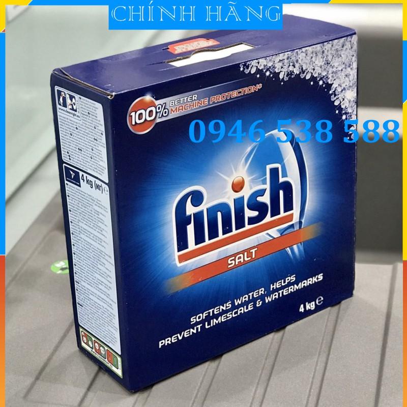 Muối rửa bát Finish hộp 4kg - Nhập Khẩu EU