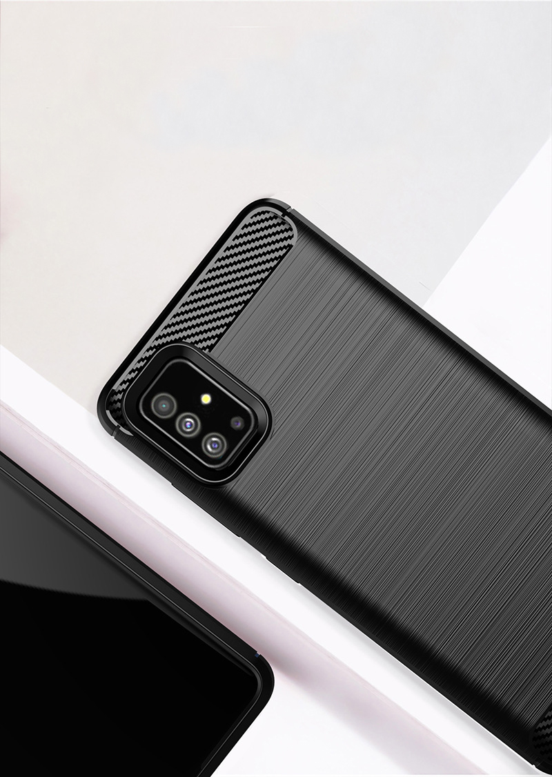 Ốp Lưng Chống Sốc Vân Cabon Dành Cho Điện Thoại Samsung Galaxy A51