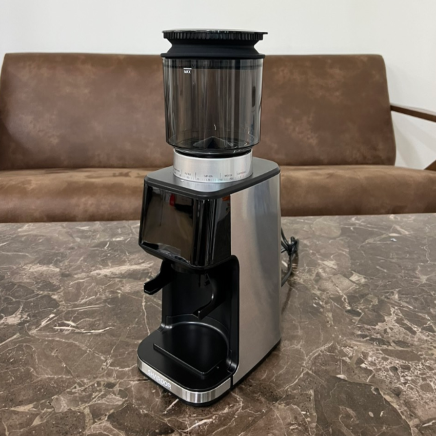 Máy xay hạt cà phê Espresso cao cấp Shardor BD-CG018, 2 giá Portafilter 53 và 58mm, công suất 165W - Hàng chính hãng, bảo hành 12 tháng