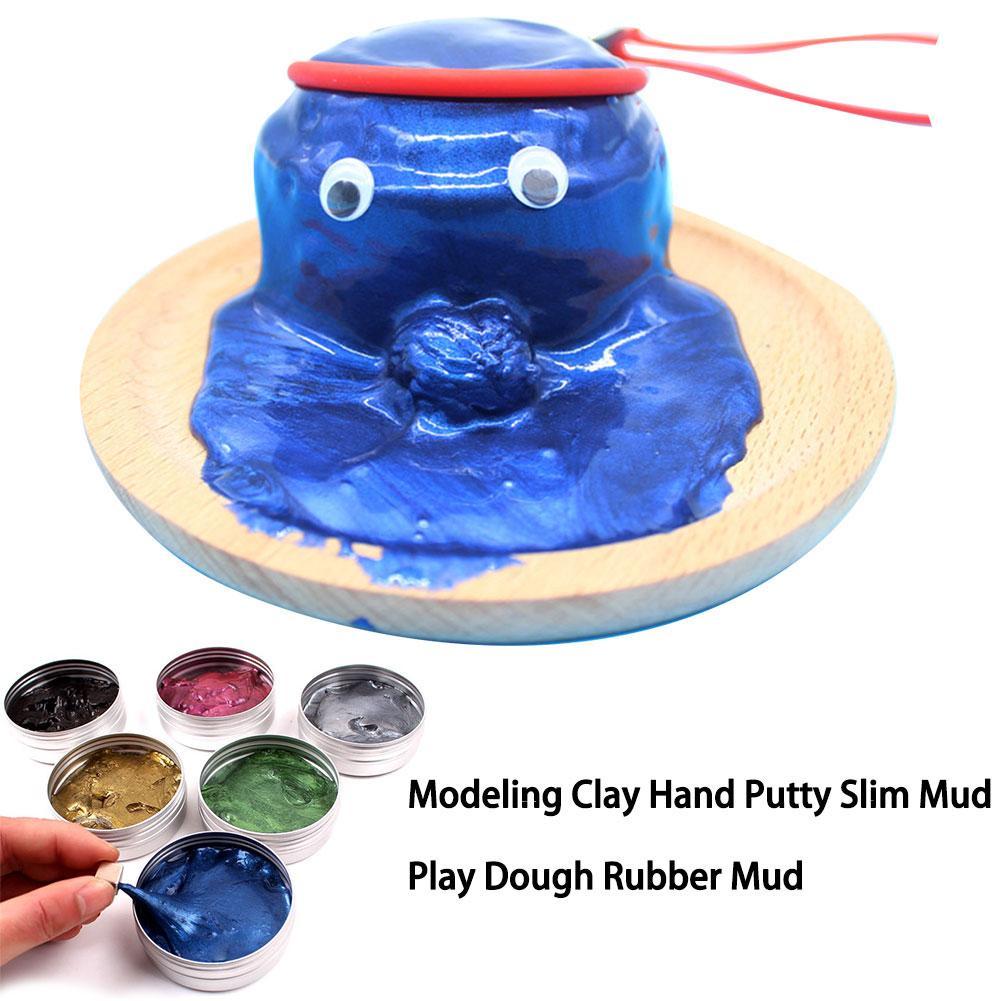 Đồ Chơi Đất Sét Từ Tính Bằng Cao Su Độc Đáo Cho Bé DIY Slime