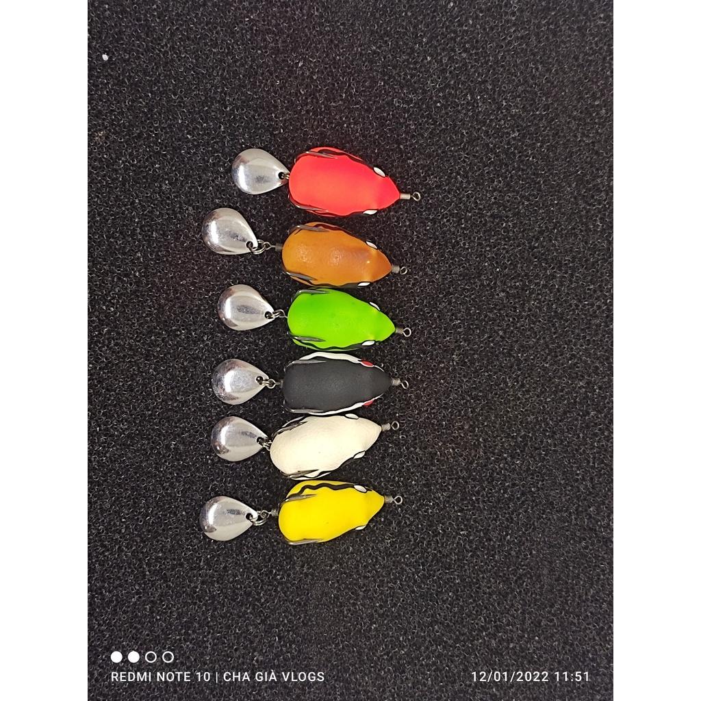 Mồi giả nhái hơi Sóc mới 3NF / Mồi lure sóc mắt lồi 3NF chuyên săn hàng khủng lóc,vược,bông ...