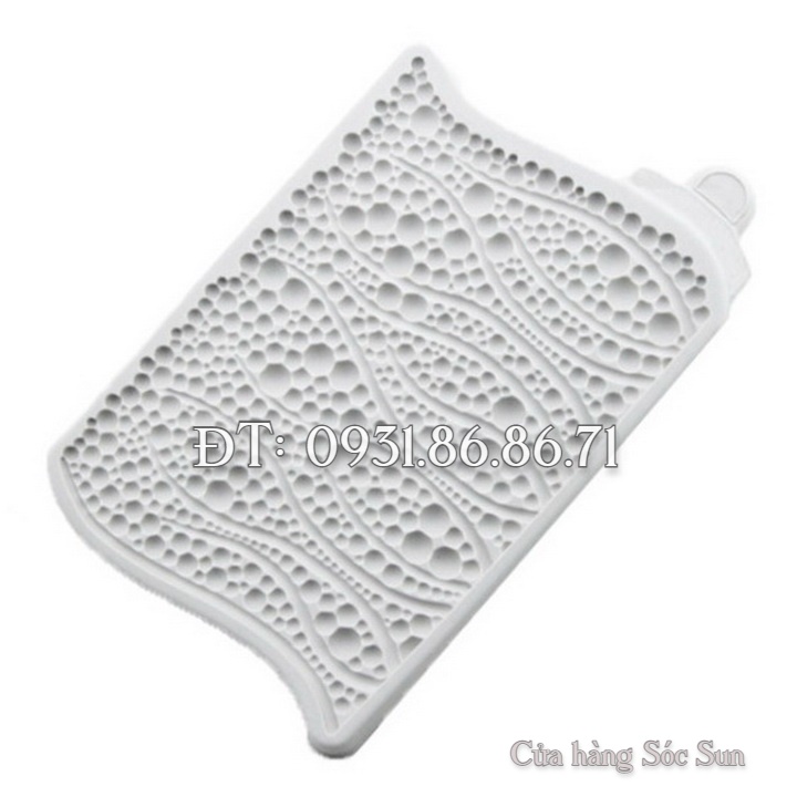 Khuôn silicon viền hình ngọc trai - Mã số 1294