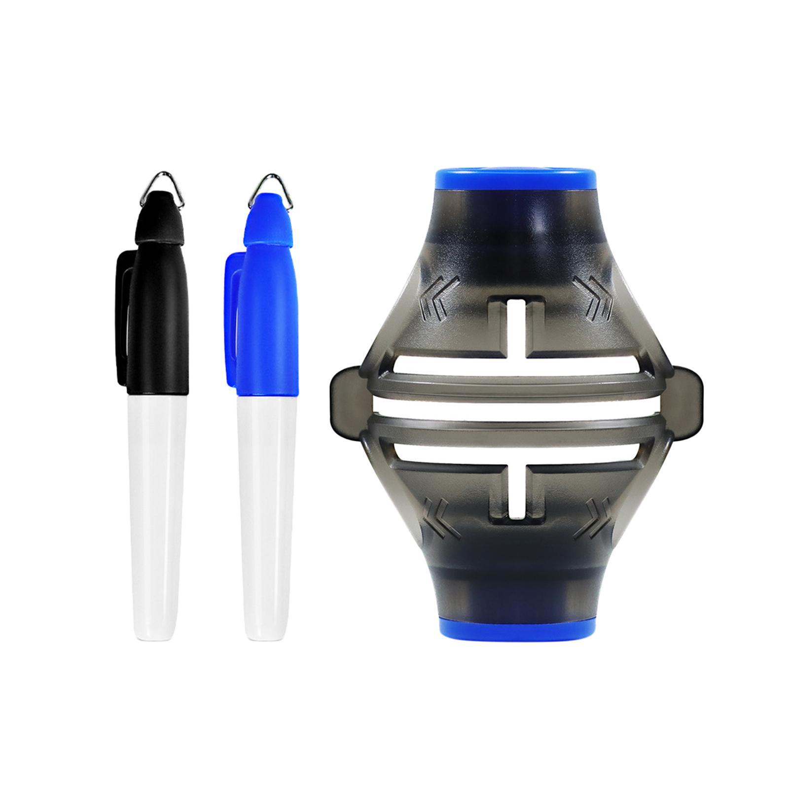 Golf Liner Tool with Marker Pens Line Drawing Golf Ball Liner