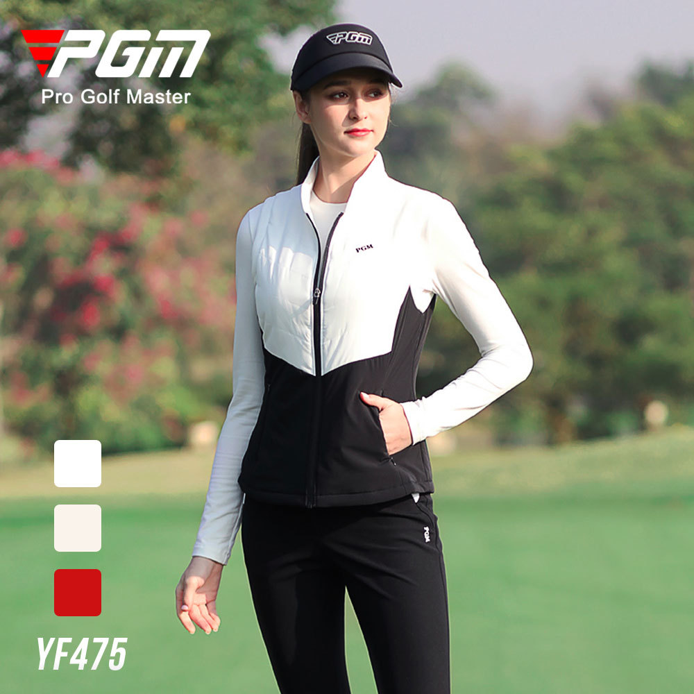 Áo Vest golf nữ chính hãng PGM YF475 - Áo được lấy cảm hứng từ phong cách thời trang châu Âu