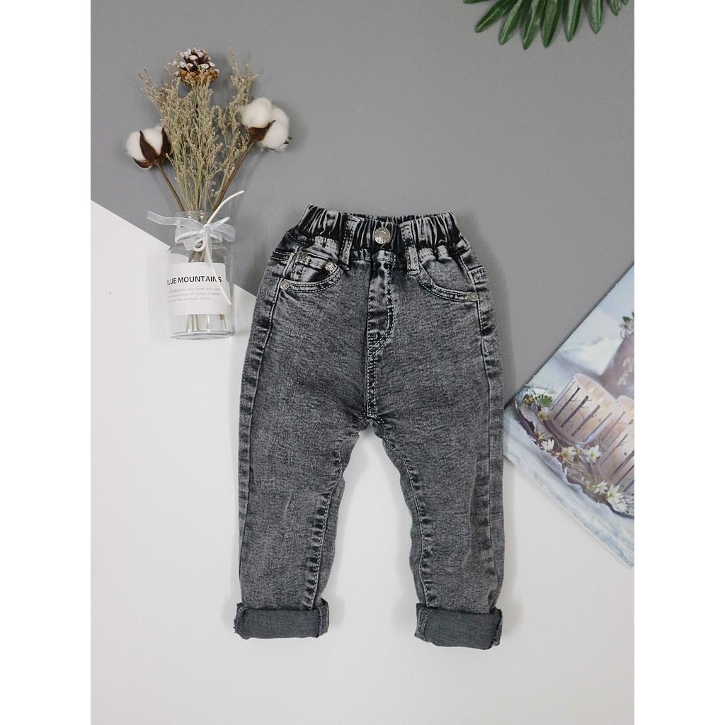 Quần Jean Dài Cao Cấp Cho Bé Trai Size 1- 5 Tuổi (RQJ3813)