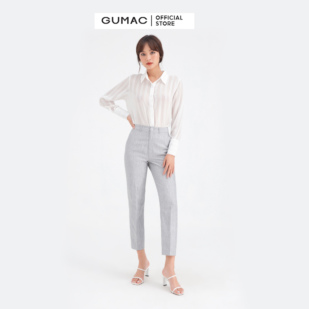 Quần tây nữ GUMAC QB726 cơ bản