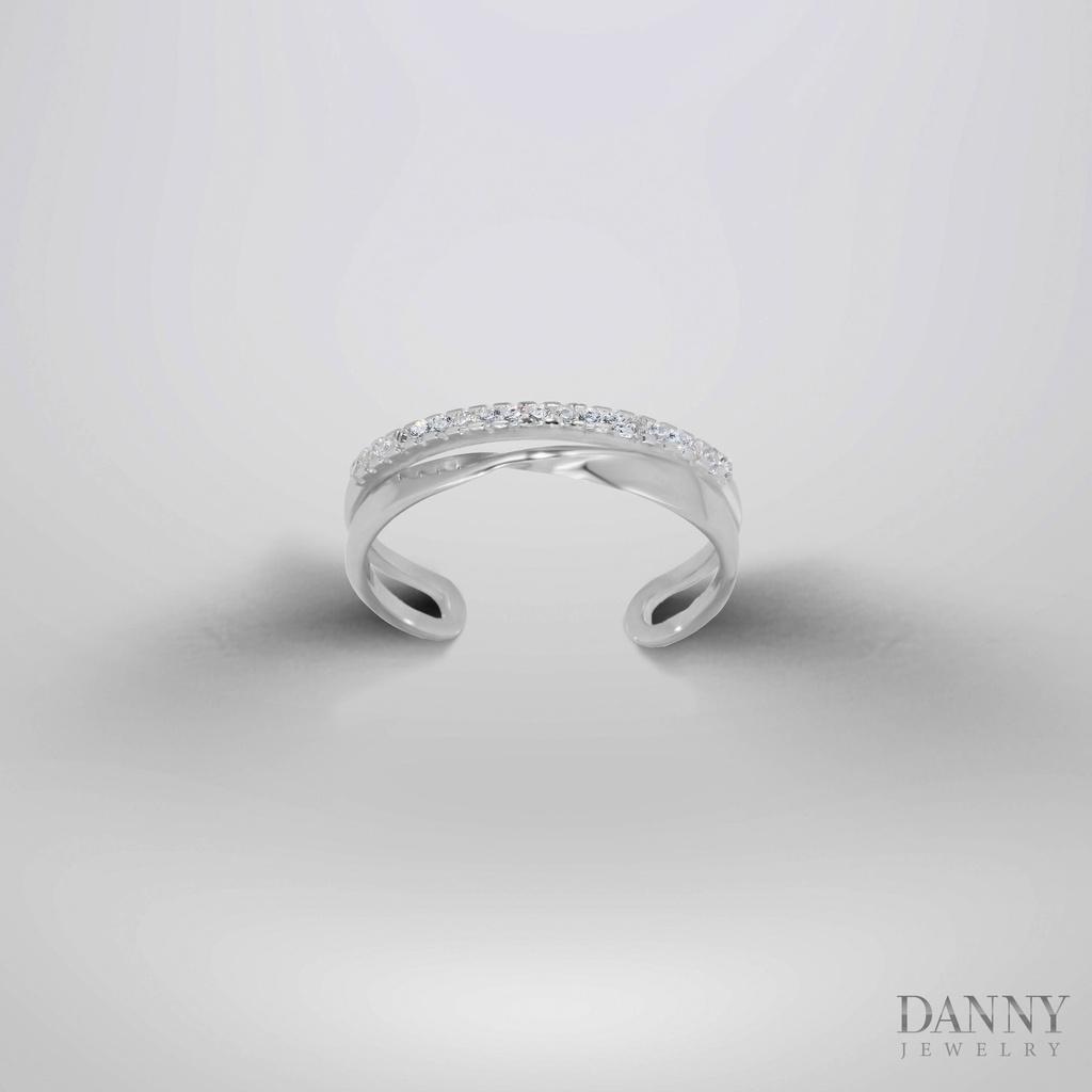 Nhẫn Nữ Danny Jewelry Bạc 925 Xi Rhodium NY65