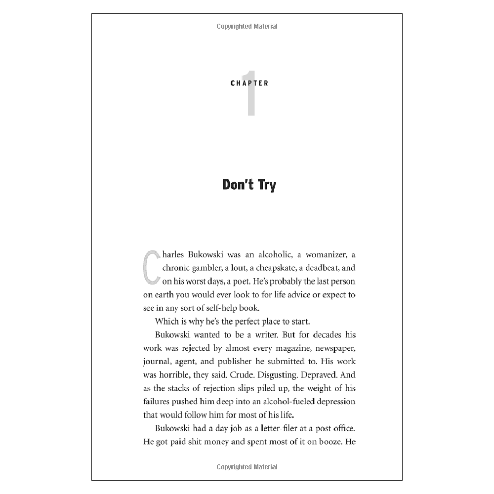 The Subtle Art of Not Giving a F*Ck : A Counterintuitive Approach to Living a Good Life