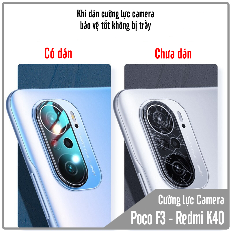 Kính cường lực Camera cho Xiaomi