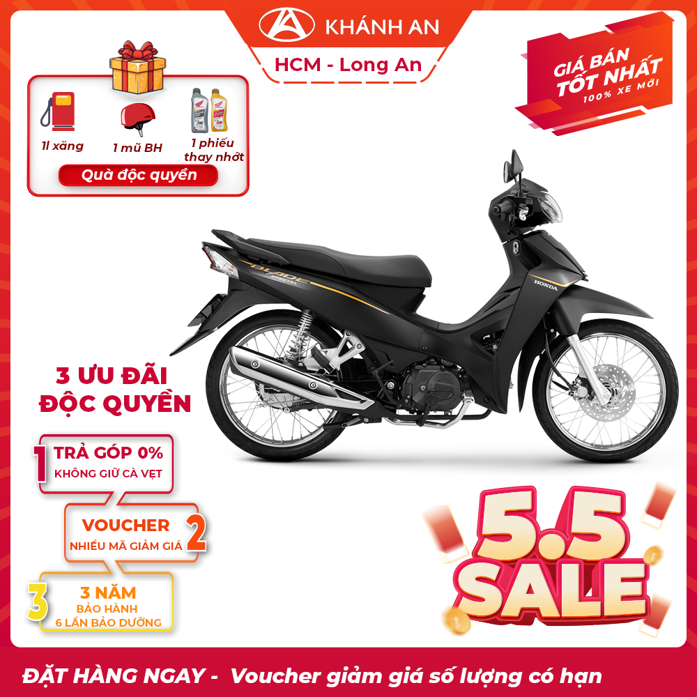 Xe máy Honda Blade 2023 - Phiên bản Đặc Biệt