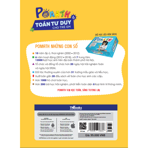 POMath - Toán Tư Duy Cho Trẻ Em 4-6 Tuổi (Tập 6)