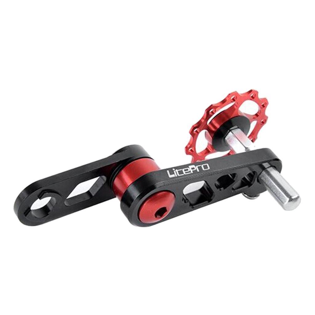 Chain Tensioner Single Speed Converter Bike Replacement Black Red