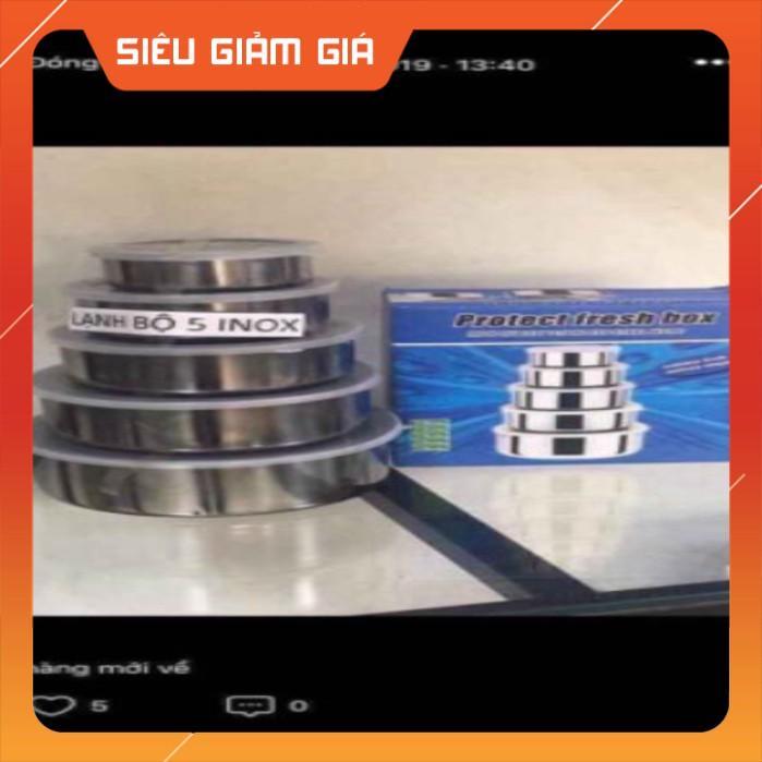Bộ Thố Lạnh Inox 5 Món - Giao Hàng Toàn Quốc