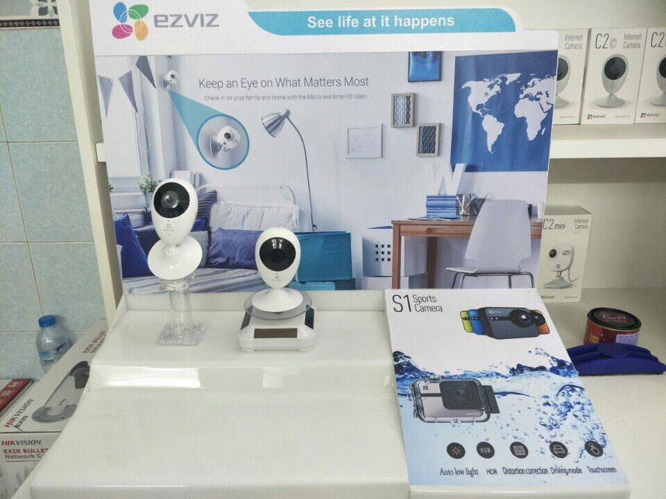 Camera giám sát IP Ezviz MINI O CS CV206 720P - Hàng Chính Hãng